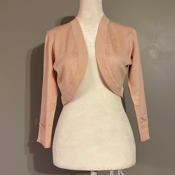 The Limited Sweaters Nwt The Limited Light Pink Shrug Size S Poshmark